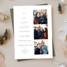 Modern minimal trefoto av Julgran