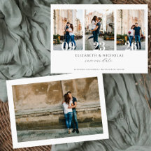 Modern minimal typografi | 4 Spara datum med foto