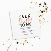 Modern minimal typografi, girig ro, 30:e guld