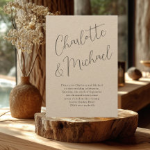 Modern, minimal, typografi -