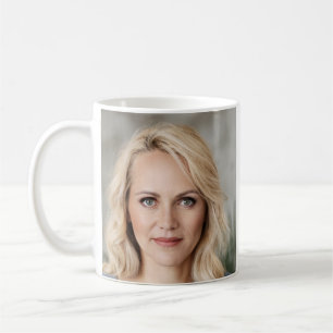 Modern minimal typografibild 50-årsdag kaffemugg