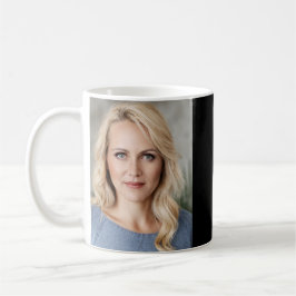 Modern minimal typografibild 50-årsdag kaffemugg