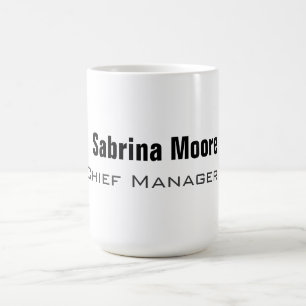 Modern minimal vanlig Professionell Kaffemugg