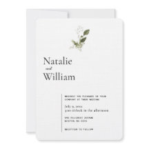 Modern minimal | Vår Greenery Bröllop