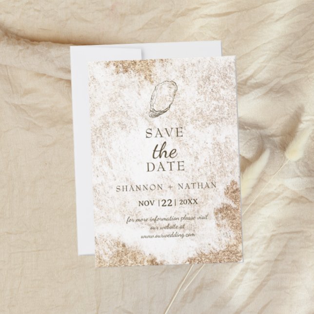 Modern Minimal vattenfärgsrasterfack Spara Datumet (Skapare uppladdad)