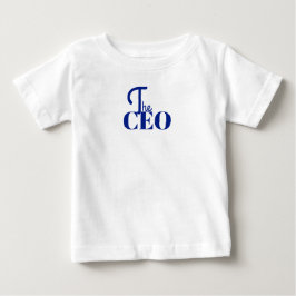 Modern Minimal VD-chef Blå T Shirt