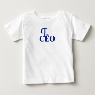 Modern Minimal VD-chef Blå T Shirt