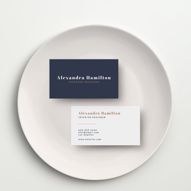Modern minimalism: kol och svepteknik visitkort (A stylish modern charcoal and taupe business card with classic typography.)
