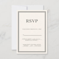 Modern minimalism OSA Responcard