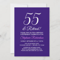 Modern Minimalist 55 och Pensionerad Lila Pensione
