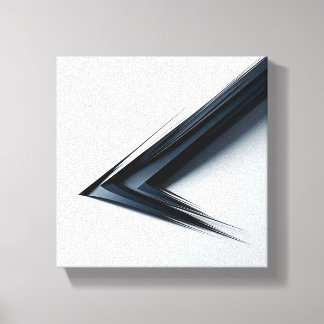 Modern Minimalist Abstract Sharp Vector - 3D  Canvastryck