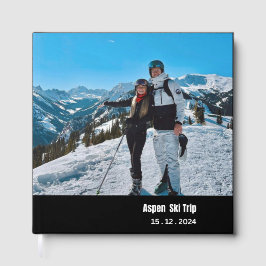 Modern Minimalist All Purpose Photo Album - Black Gästböcker