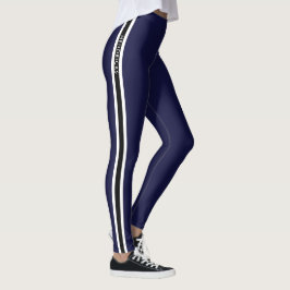 Modern minimalist ankdunk grön snygg atletisk leggings