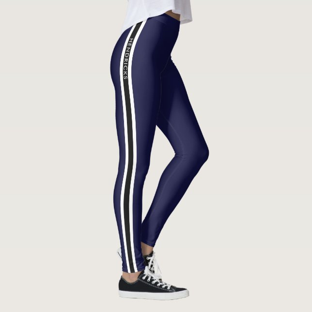 Modern minimalist ankdunk grön snygg atletisk leggings (Höger)
