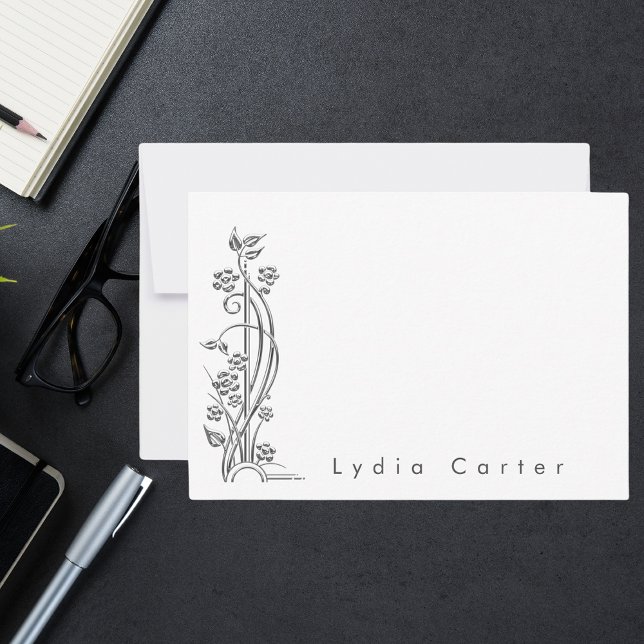 Modern minimalist anteckningskort (Skapare uppladdad)