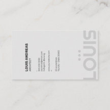 Modern Minimalist Architect Contraktor Designer Bu