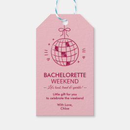Modern Minimalist Bachelorette Weekend | Pink Presentetikett