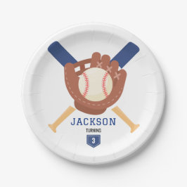 Modern Minimalist Baseball Batter Up Birthday
