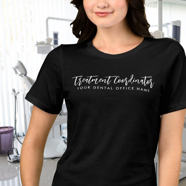 Modern Minimalist Behandlingskoordinator T Shirt (Skapare uppladdad)