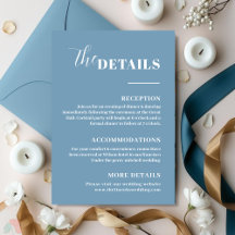 Modern minimalist blå detaljer