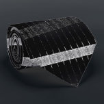 Modern Minimalist Black & White Barcode Stripe  Slips<br><div class="desc">From boardroom to black tie,  this Modern Minimalist Black & White Barcode Stripe Necktie delivers sophisticated style. The abstract geometric pattern offers a unique visual appeal,  while the classic monochrome ensures timeless elegance. A versatile and fashionable tie for any discerning gentleman.</div>