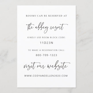 Modern Minimalist Boendekort Inbjudningar