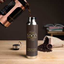 Modern minimalist Brown Company Business Logotyp