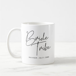 Modern minimalist Brud Tribe Kaffemugg