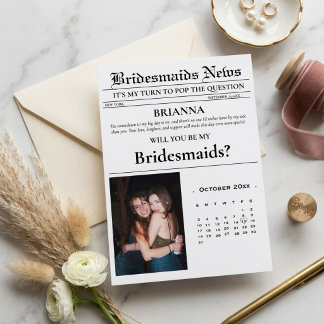 Modern Minimalist Brudtärna förslags tidning Inbjudningar