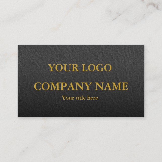 Modern Minimalist Business Card Visitkort (Framsida)