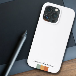 Modern Minimalist Cute BrightStor-färgblock