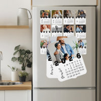Modern minimalist December 2026 fotokalender