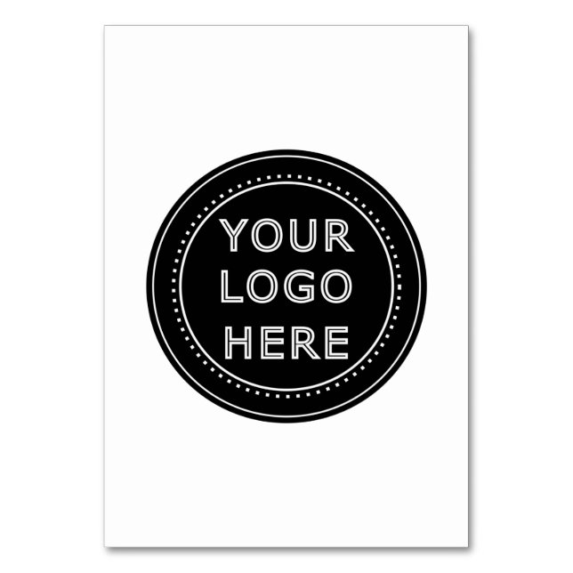 Modern, minimalist, elegant och anpassningsbar  bordsnummer (Framsidan)