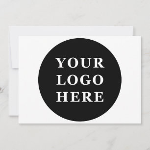 Modern, Minimalist, Elegant och Anpassningsbar Tack Kort