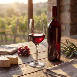 Modern minimalist elegant stylish monogram script