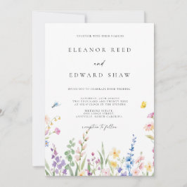 Modern Minimalist Elegant Wedding Invitations Spara Datumet