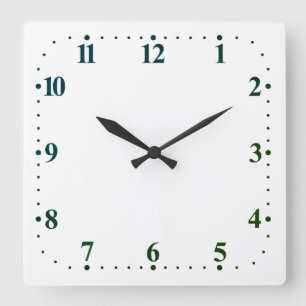 Modern minimalist fyrkantig akrylväggklocka klocka