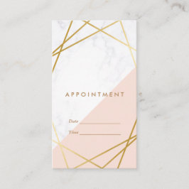 Modern Minimalist geometrisk vertikal Visitkort