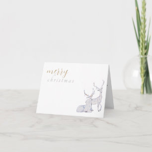 Modern minimalist God jul Renar Kort