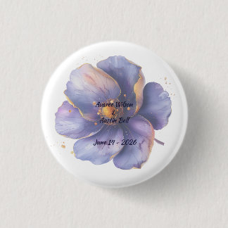 Modern Minimalist Gold and Purple Wedding  Knapp