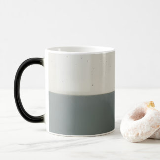 Modern minimalist konstnärlig fläckig stengods mug magisk mugg