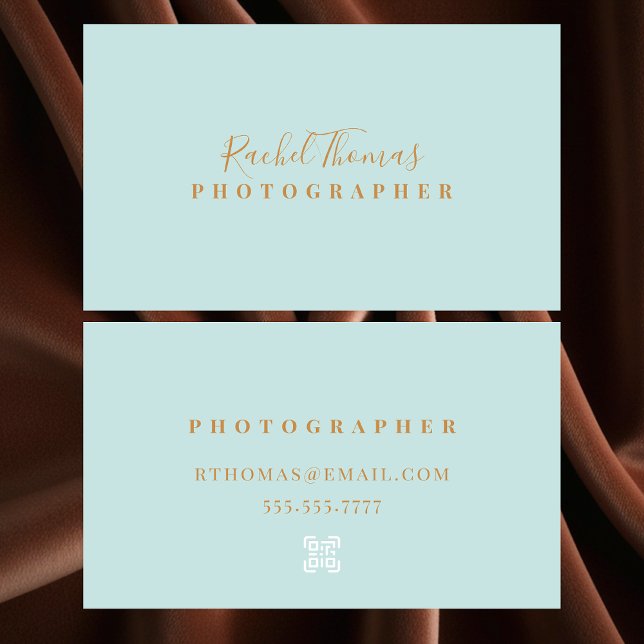 Modern Minimalist Luxury Chic Stylish Professional Visitkort (Skapare uppladdad)