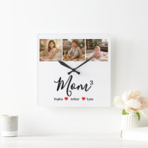Modern Minimalist Mamma Personlig Foto & Namn Minn