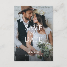 Modern minimalist Olive Grått Spara Datumet