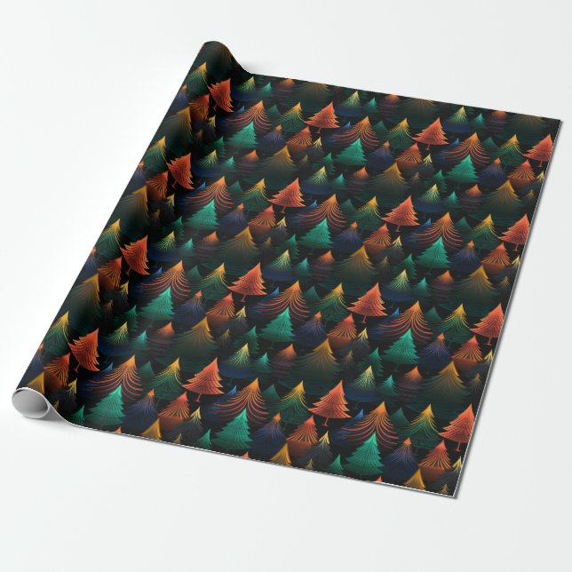 Modern minimalist omslagspapper  presentpapper (Utrullad)