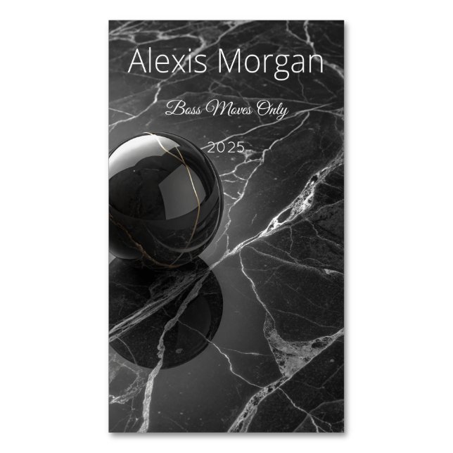 Modern Minimalist Pink-Purple Border Template Magnetiska Visitkort (Framsida vertikal)