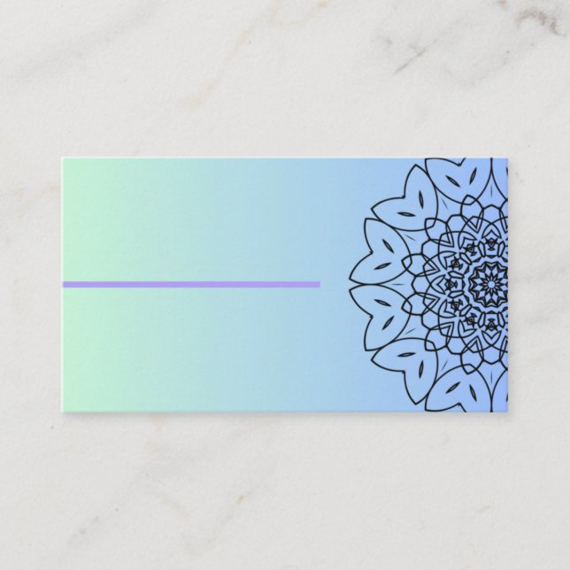Modern Minimalist Professional Business Card Desig (Framsida)
