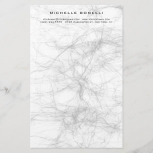 Modern minimalist professionell grå design brevpapper