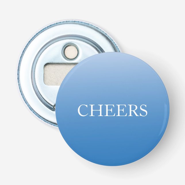 Modern Minimalist Quote Bottle Opener Gift Flasköppnare (Framsidan)