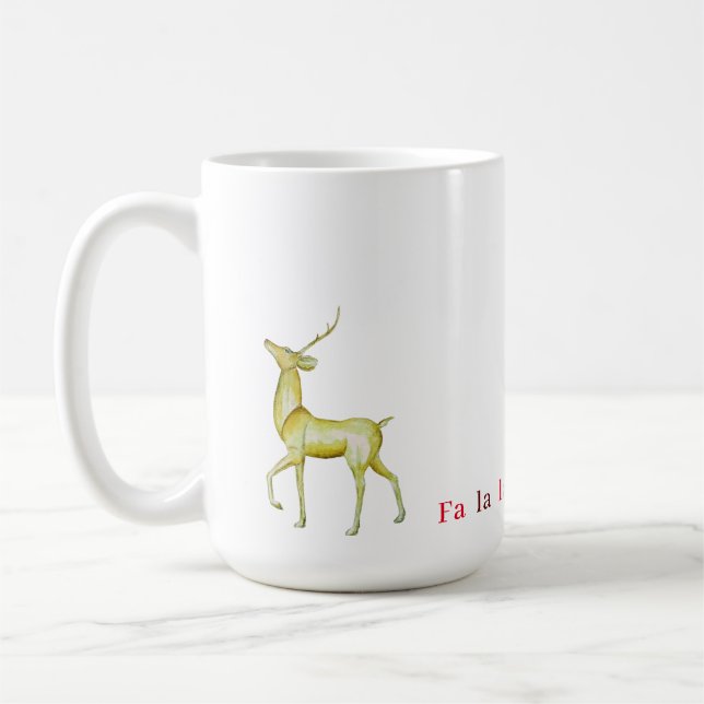 Modern minimalist ren  kaffemugg (Vänster)